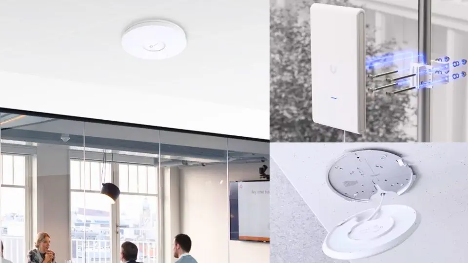 Wi-Fi empresarial para pequenas e médias empresas, pronto para Wi-Fi 6